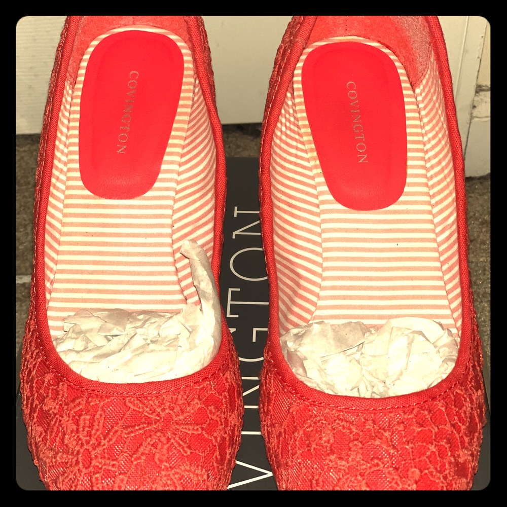 Platform wedge lace shoes from sears.